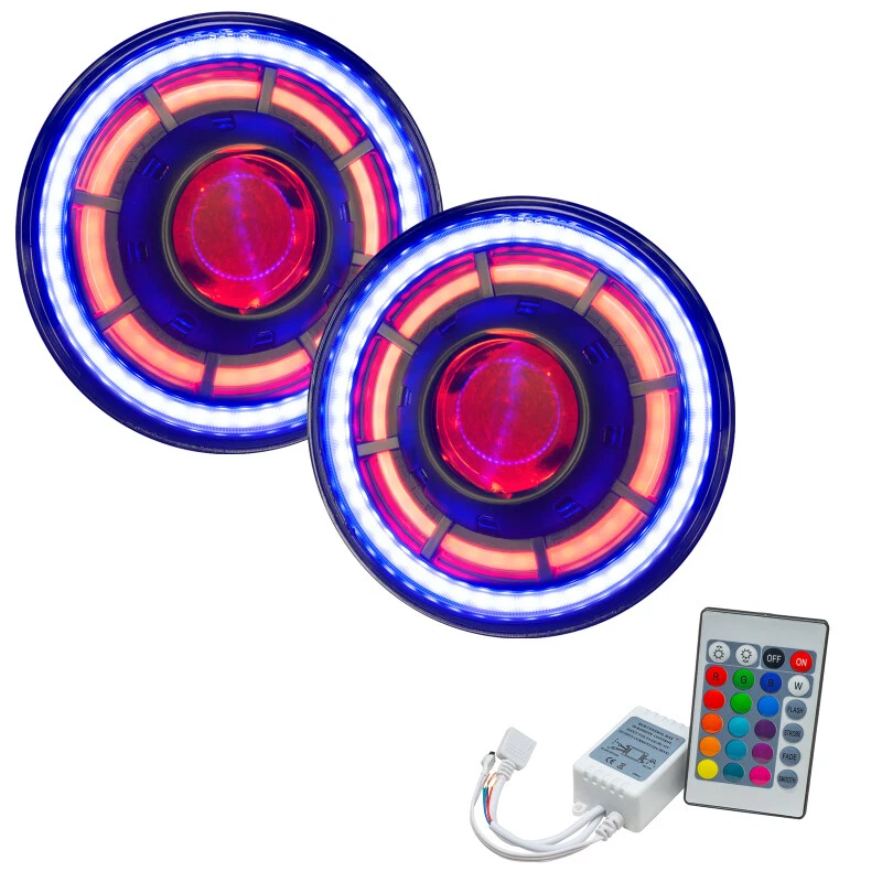 ORACLE Lighting For 0718 Jeep Wrangler JK Oculus 7in ColorSHIFT BiLED Projector - Image 1 of 1