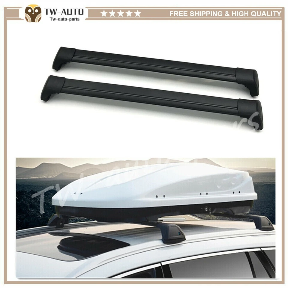 Barra transversal de riel de techo apta para Dodge Journey JCUV 2009 2010 2011 Foto 1 de 4