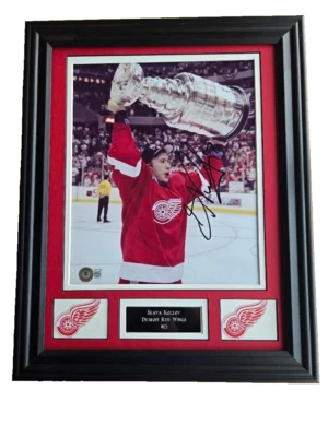 Slava Kozlov Autografiado 8X10 Detroit Red Wings BAS MARCO PERSONALIZADO Foto 1 de 4
