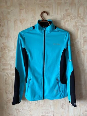 Pearl Izumi Elite Series Softshell Jacket Womens Medium Blue Full Zip - Image 1 of 4