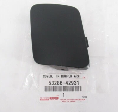 Tapa de gancho de remolque para parachoques delantero izquierdo genuino OEM Toyota 53286-42931 2006-09 RAV4 Foto 1 de 4