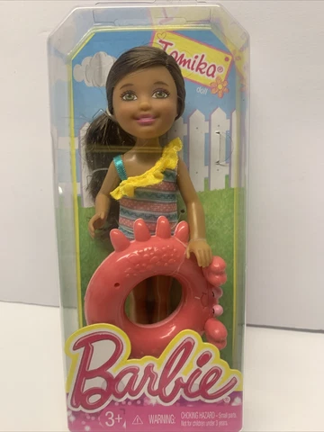 2013 BARBIE / CHELSEA  AT THE BEACH - TAMIKA BRUNETTE W/HAZEL EYES AND FLOAT Cover