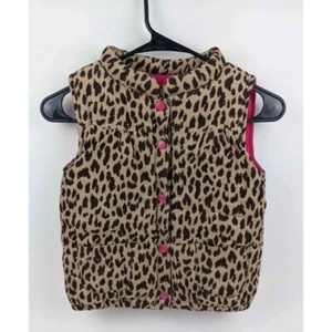 Carter's Animal Print Puffer Vest Size 6 NWOT - Picture 1 of 4