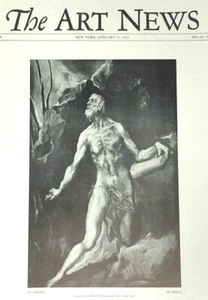 THE ART NEWS - ARTnews - Vol 29 - Jan 31 1931 - No. 18 El Greco Patinir Genth - Picture 1 of 12
