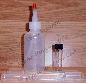 1 Snuffer Bottle, 1 Vial, 5 Suction Tweezers GOLD Prospecting Tools FREE SHIP - Picture 1 of 2