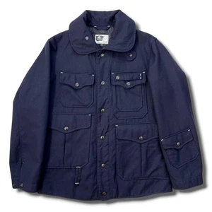 Engineered Garments Cruiser Wool Jacket Navy Size M Functional Pockets #EK ZFA - Picture 1 of 12