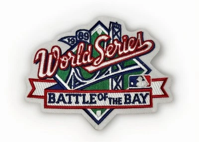 1989 World Series Battle of the Bays Oakland A's San Francisco Giants Patch - Image 1 of 4