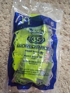 2003 Road Beasts McDonald's Happy Meal Toy #5 Hot Wheels World Race NISP - Picture 1 of 4