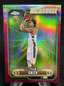 π₯ 2025 Topps Chrome Tyler Smith Magenta Parallel RC #196 π₯ Rookie Chrome Power - Picture 1 of 2