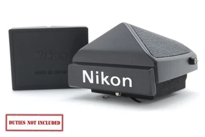 [Top MINT w/cap] Nikon DE-1 Eye Level Prism Finder black for F2 From JAPAN - Image 1 of 4