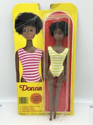 Vintage Barbie Clone Donna Doll African American With Original Packaging - Image 1 of 4