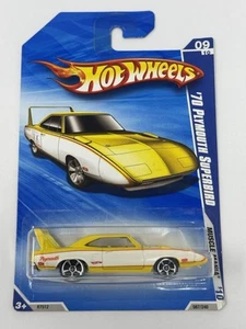 Hot Wheels 2010 Muscle Mania Yellow ‘70 Plymouth Superbird #87 A15 - Picture 1 of 6