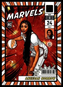 2025-26 Panini Donruss WNBA Red Marvels Prueba de Prensa Aneesah Morrow RC #25 - Imagen 1 de 2