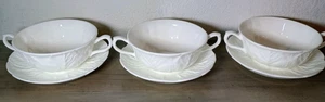 WEDGWOOD Bone China Countryware England Coalport grüner Stempel - Suppenschüssel & Sockel - Bild 1 von 12