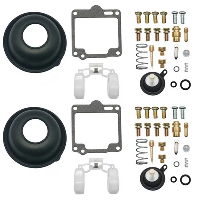 2X Carburetor Repair Rebuild Kit for Yamaha virago XV750 1988-1997 XV1100 88-99 - Image 1 of 4
