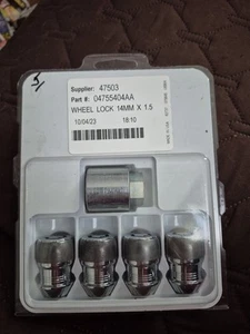 Kit bloqueo rueda Mopar 04755404AA 2022-23 Chrysler 300 - Imagen 1 de 4