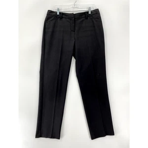 Sharagano Women's Pants Size 10 Gray Slim Leg - Picture 1 of 9