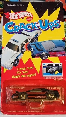 Neu in Verpackung Vintage 1985 Mattel Hot Wheels Crack-Ups Sport Crasher #7070 neu versiegelt - Bild 1 von 4