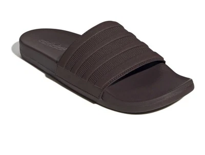 Adidas Adilette Comfort Slides Sandal - Ruby, M10/W11 - Image 1 of 4
