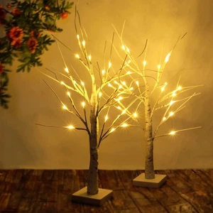 Easter LED Twig Birch Table Tree Light Up Branch Lights Desktop Dinner Lamp Warm - Picture 1 of 5