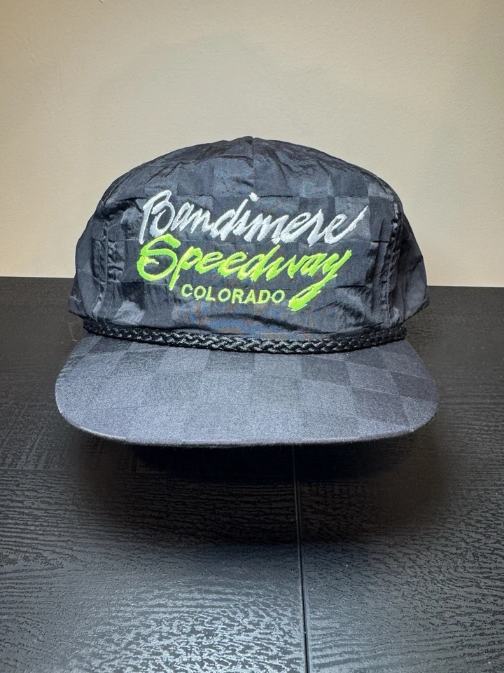 Vintage Drag Racing Bandimere Speedway Colorado SnapBack New Old Stock - Image 1 of 4