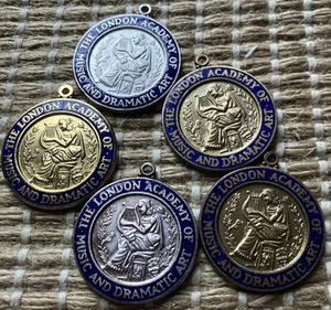 LAMDA The London Academy of Music & Dramatic Arts Speech & Acting Award Medals 5 - Picture 1 of 16
