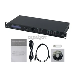 Professional 4-CH Audio Effector 4-IN 8-OUT Digital Processor Support USB tp1 - Picture 1 of 7