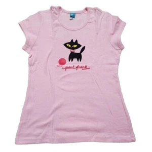 Vintage Paul Frank Womens Tshirt, Mika the Cat, Pink, Large - Picture 1 of 6