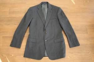 Brooks Brothers Suit Jacket Blazer, Gray Pinstripe • Wool • 40L - Picture 1 of 4