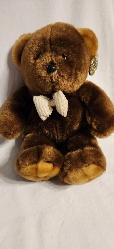 Dan Dee Teddy Bear 13" Plush Collector's Choice Brown Stuffed Animal Toy   - Image 1 of 4