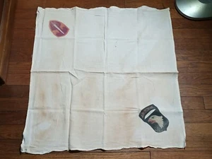 Orig 101st AIRBORNE Vietnam War era flag or banner cloth with Screaming Eagle - Picture 1 of 4