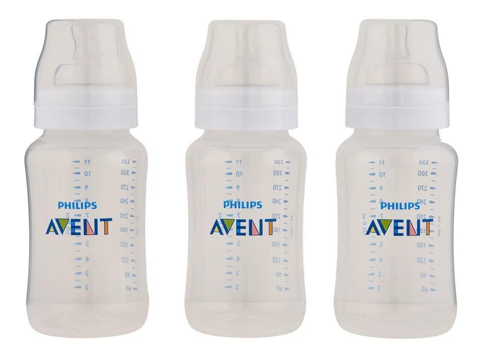Детские бутылочки Philips Avent против колик прозрачные 11 унций 3 карата - Изображение 1 из 1