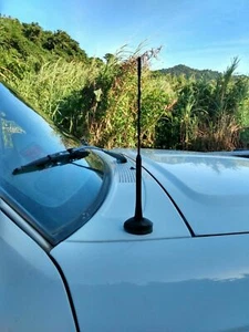 11" Black Antenna Mast Power Rod Radio AM/FM for FORD RANGER 1983-2011 Brand New - Picture 1 of 16