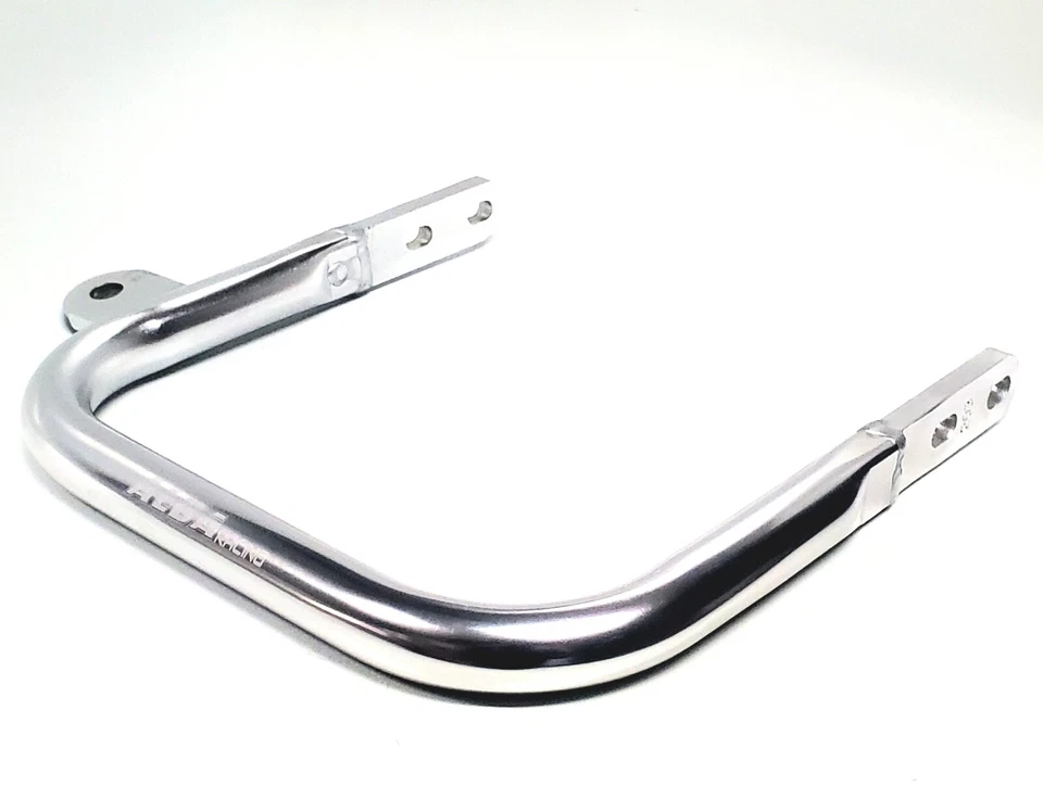 Barra de agarre parachoques Yamaha Raptor 660 aluminio Alba plata 203 T5 mancha Foto 1 de 2