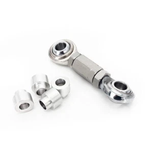 For Honda 1-3" Silver Adjustable Rear Lowering Link XR650L 93-23 Stainless Steel - Picture 1 of 8