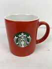 Starbucks Logo Red & White Christmas Holiday 15.2 OZ Ceramic Coffee Mug 2015