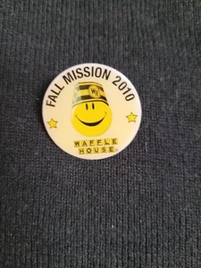 Vintage Fall Mission 2010 Waffle House Pin - Picture 1 of 3