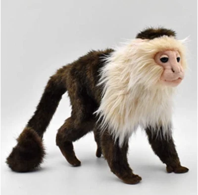 Hansa Creation Capuchin Monkey Plush Soft Toy 20cm Hand Crafted Stuffed Animal - image 1 of 4
