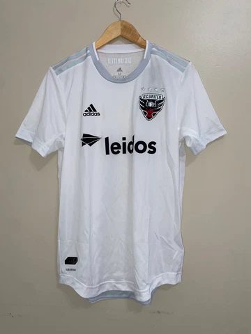 Adidas D.C. United Authentic Soccer Jersey White MLS Mens Size M GT2445 NEW Cover
