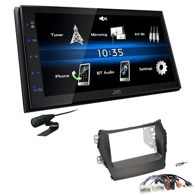 JVC Autoradio Touchscreen Bluetooth USB für Hyundai Santa Fe III ab 2012 - Bild 1 von 4