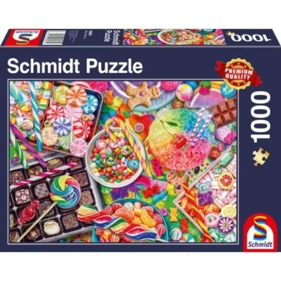 Puzzle Caramelle - 1000 pz - Schmidt 58961 - Immagine 1 di 2