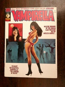 Vampirella  #34 Warren Publishing   Very Good  June 74  - Picture 1 of 3