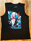 Harley Quinn Junior Women Tank Top DC Comics 2XL Black Suicide Squad Joker Shirt