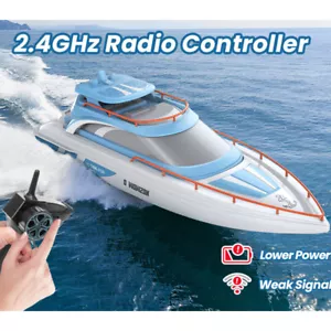 H139 RC Elektroboot 20Mins 10MPH 2,4GHz Rennboot Ferngesteuertes Boot Spielzeug - Bild 1 von 13