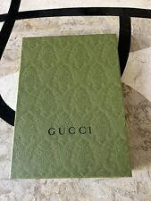 Medium Gucci Box Empty 12x9x1.5 With 3 booklets excellent condition