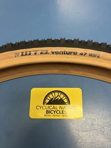 WTB Venture 47 650b x 47mm (27.5" x 1.85") Clincher Tan Wall Adventure Tire - Picture 1 of 8