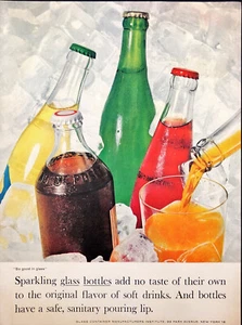 1960 Glass Containers Manufactureers Institute Vintage Print Ad - Picture 1 of 1