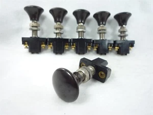 Vintage Pull Switch Brown x1 - Ford Wolseley Riley Jaguar Daimler Standard Trico - Picture 1 of 8