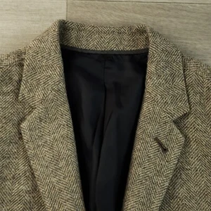 J Crew Ludlow Yorkshire Moon Tweed Sport Coat Men's 42L Slim Herringbone 2 Btn - Picture 1 of 17
