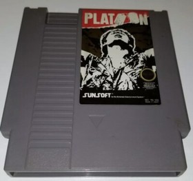 Platoon (Nintendo Entertainment System, 1988) NES, Untested